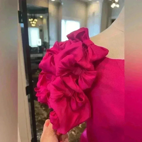 Alexia María

Olivia Bow-Sleeve Silk Minidress, Raspberry Pink - Picture 8 of 12